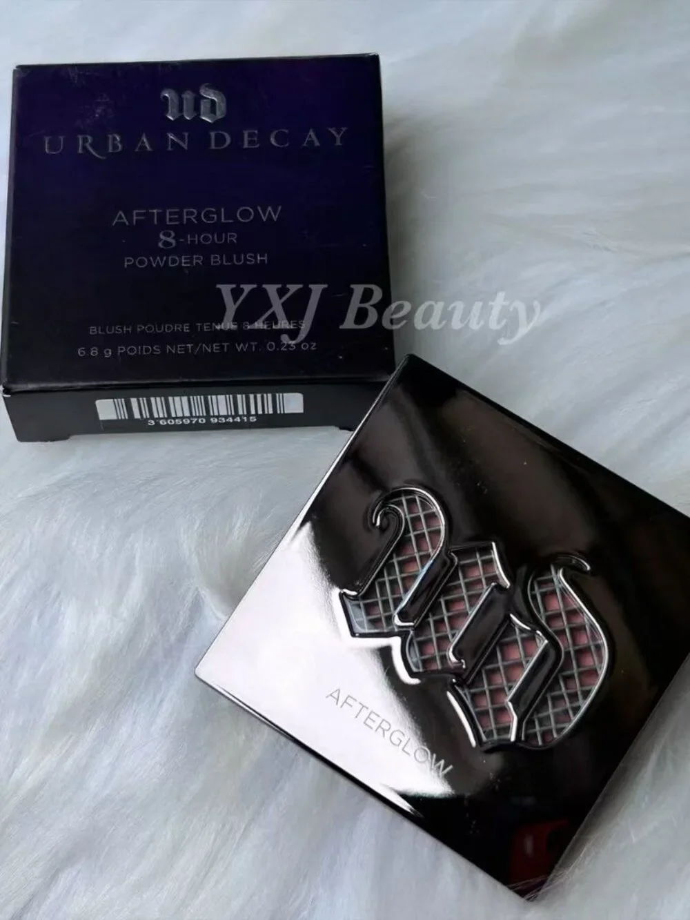 New In Box Urban Decay Afterglow 8 Hour Powder Blush~Indecent~Full size 6.8 g
